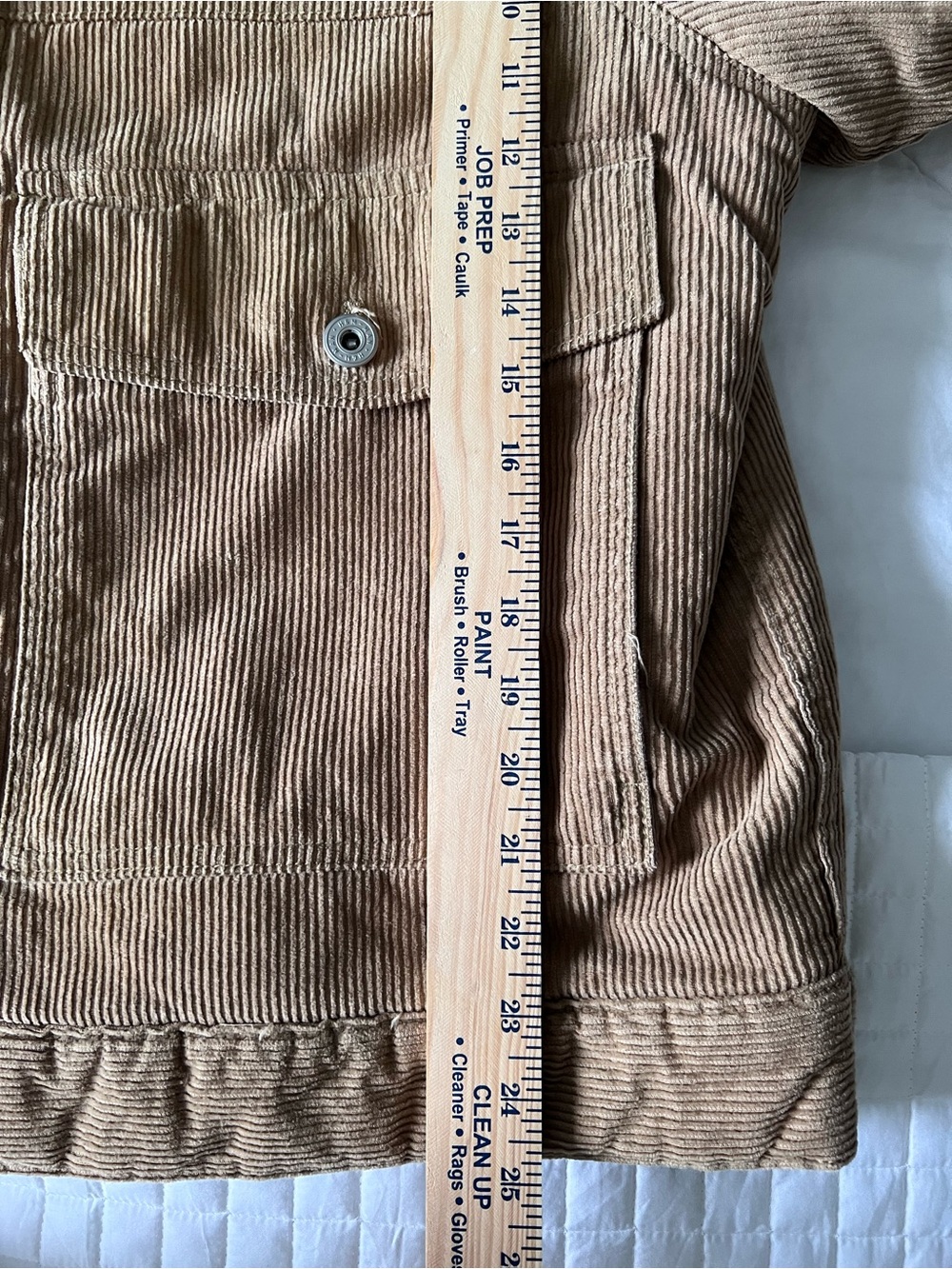H&M Tan Corduroy Jacket - Picture 5 of 5